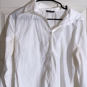 White button down dress shirt